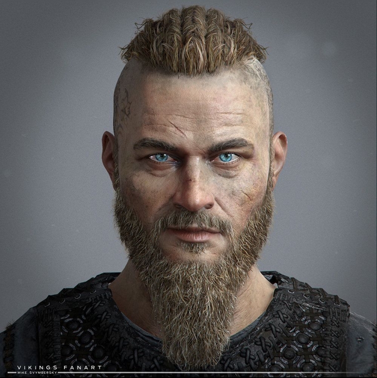 Рагнар Лодброк борода