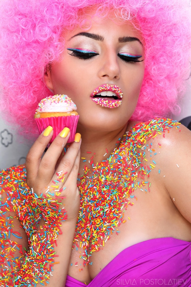 Макияж в стиле сладостей