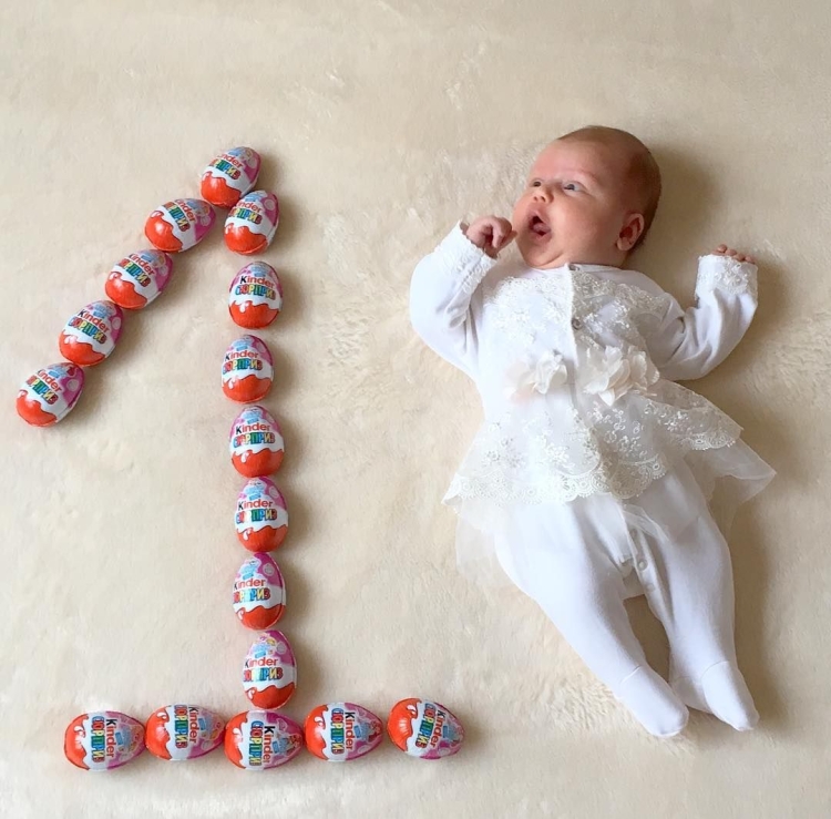 Фотосессия по месяцам малыша