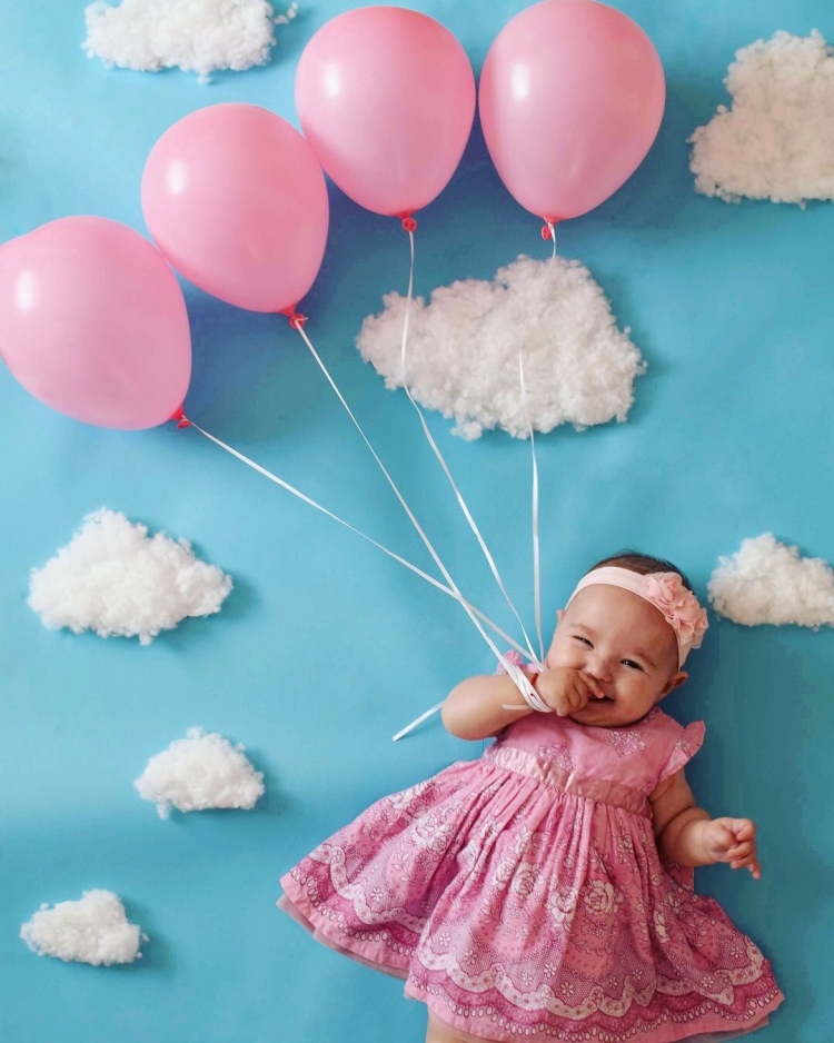 Оригинальная фотосессия малыша