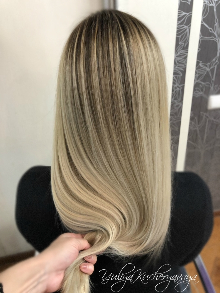 Красивое мелирование аиртач