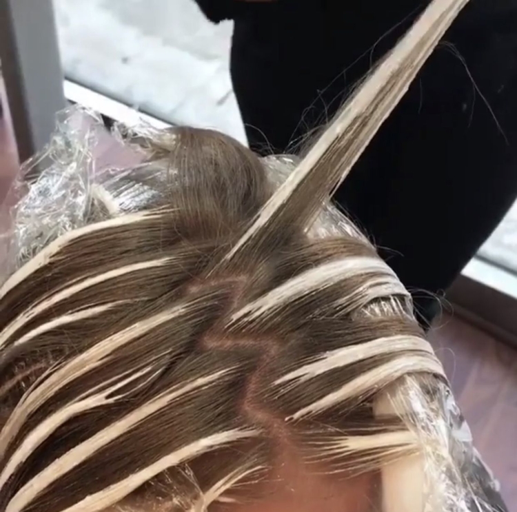 Расческа для балаяжа