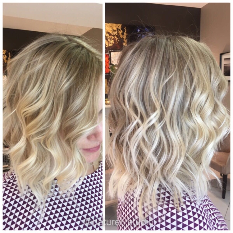 Мелирование техникой AIRTOUCH