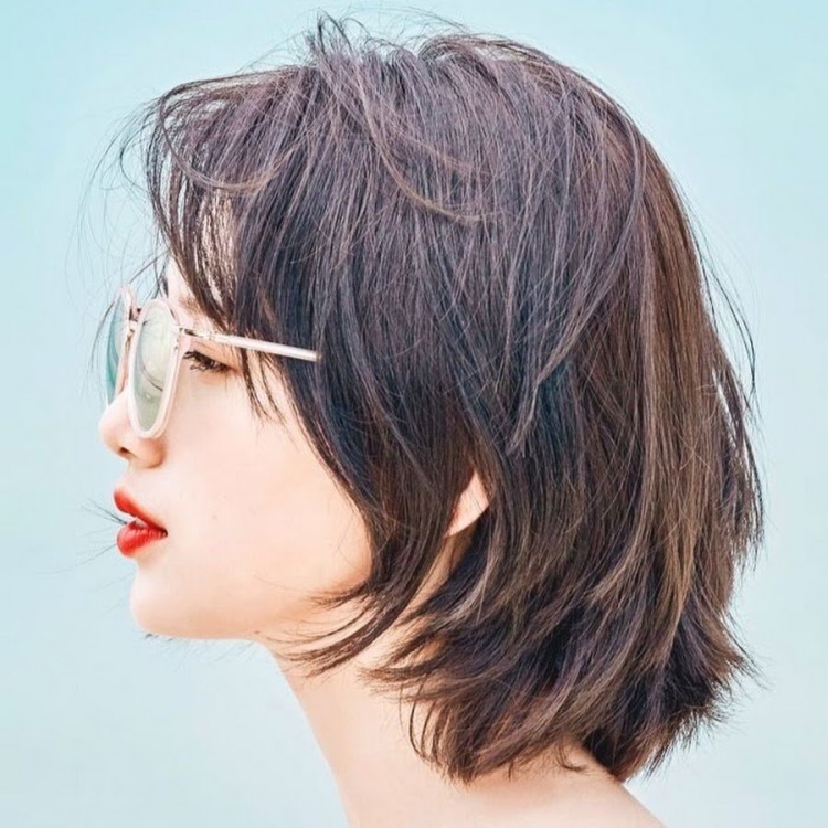 Korean short Hairstyle Боб