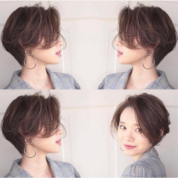 Причёска Пикси Боб корейская