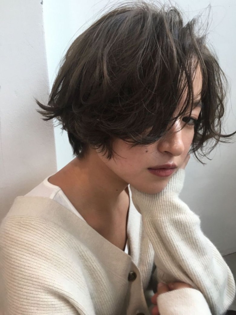 Томбой Корея стрижка