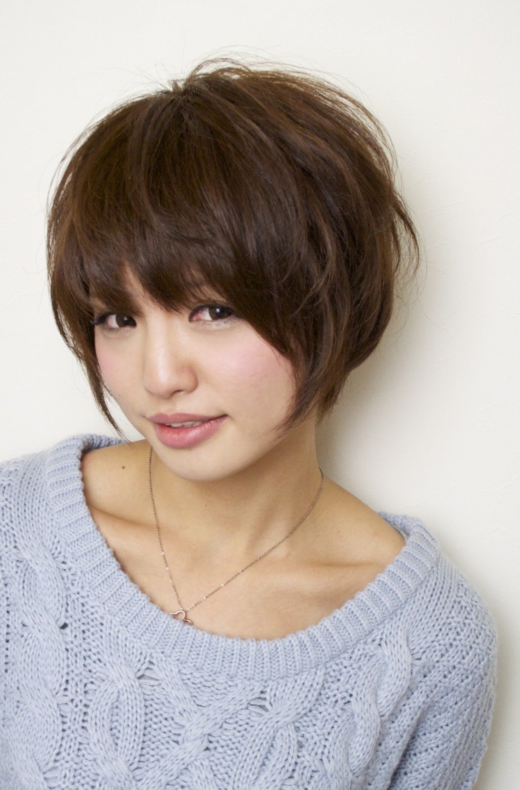 Японские прически женские 2000 Шегги