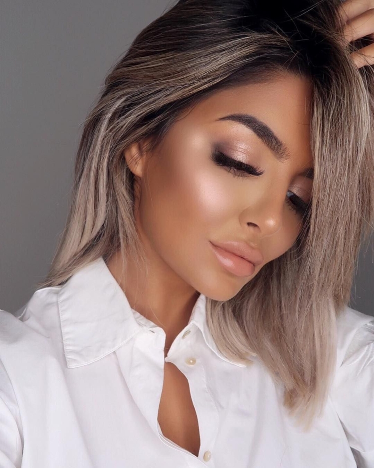 Мелирование на смуглых девушках