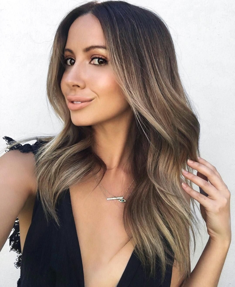 Омбре для смуглых