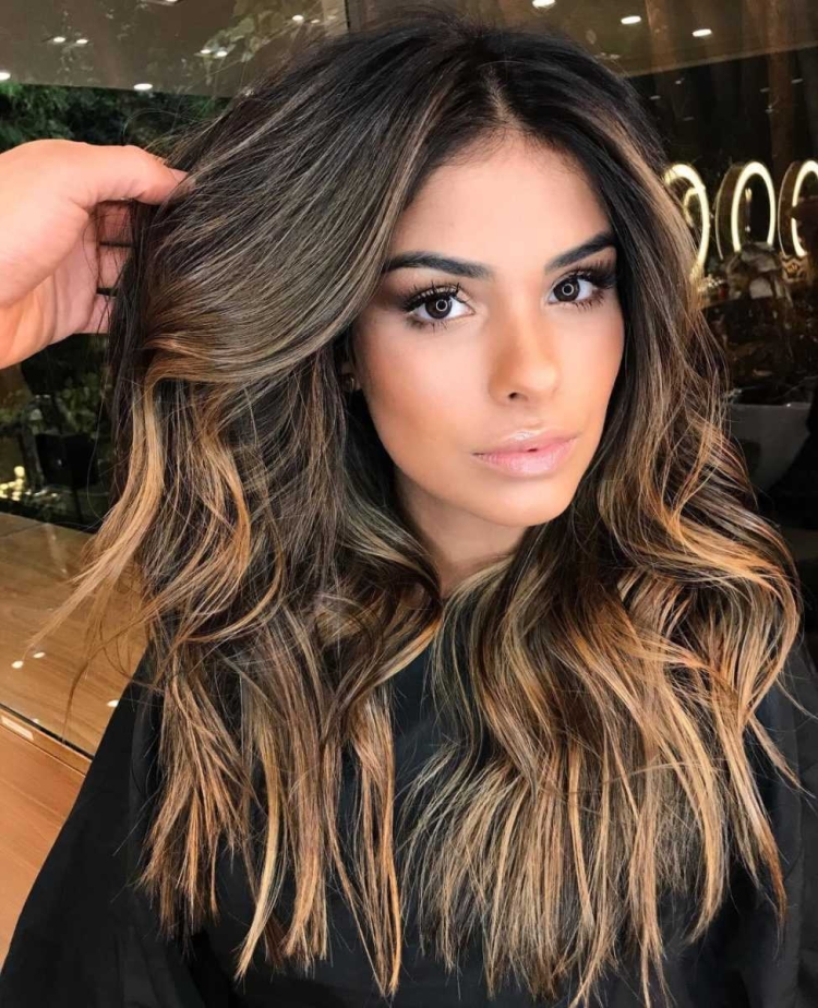 Мелирование балаяж