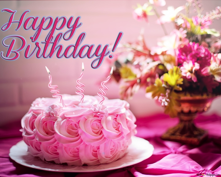 Торт с днем рождения!