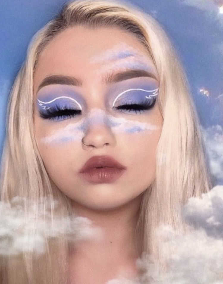 Интересный макияж