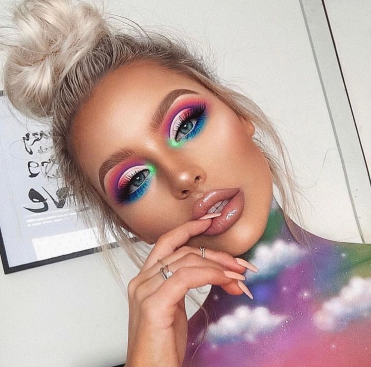 Макияж для инстаграма необычный
