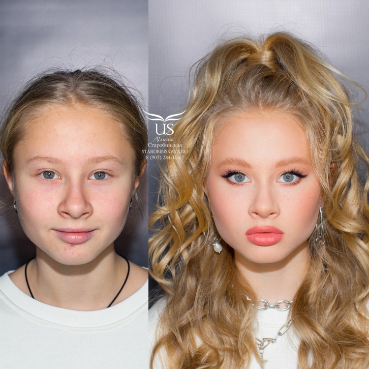 Макияж для юных девушек