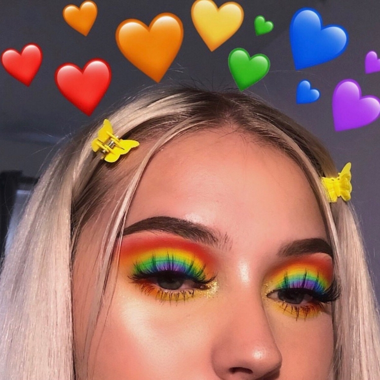 Макияж для подростков яркий