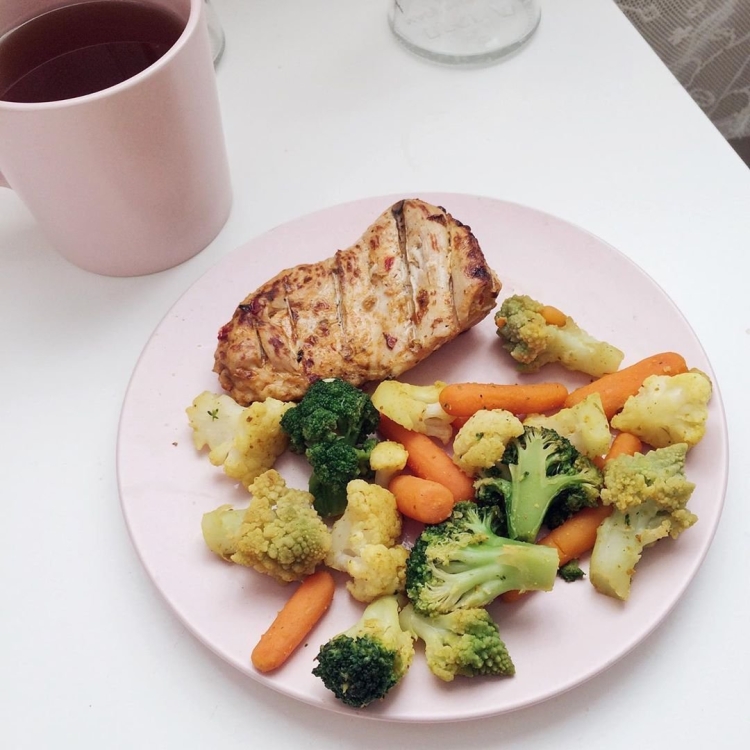 Низкокалорийный ужин