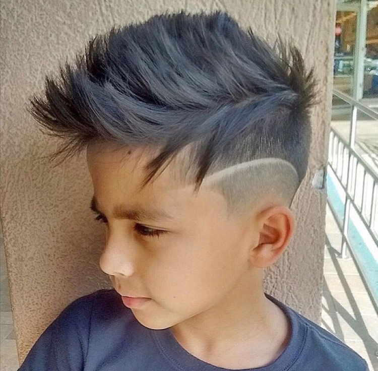 Модное окрашивание для мальчиков