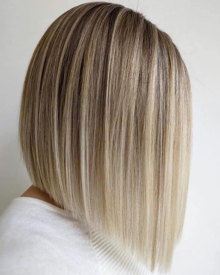 Модное каре мелирование 2022 каре