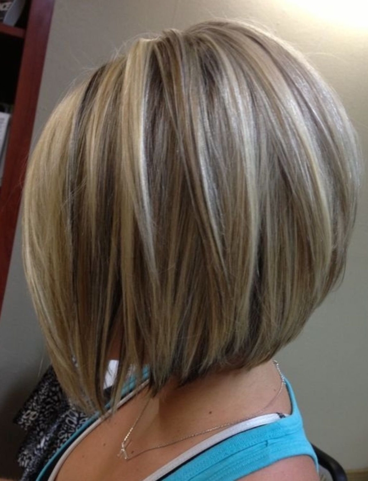 Мелирование на градуированное каре