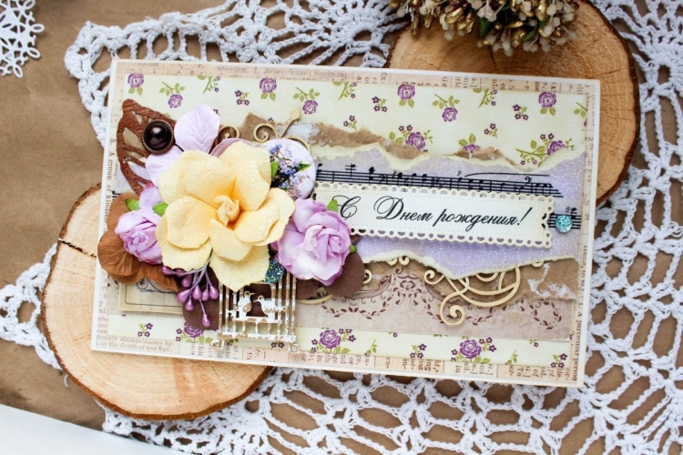 Винтажные открытки с днем рождения
