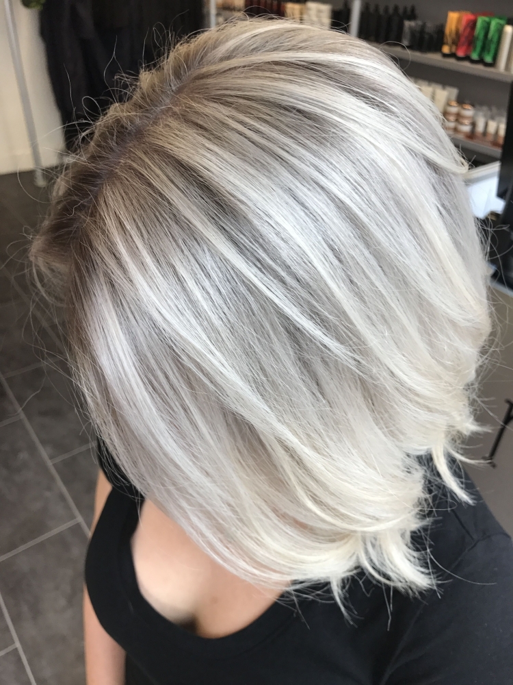 AIRTOUCH жемчужный блонд каре