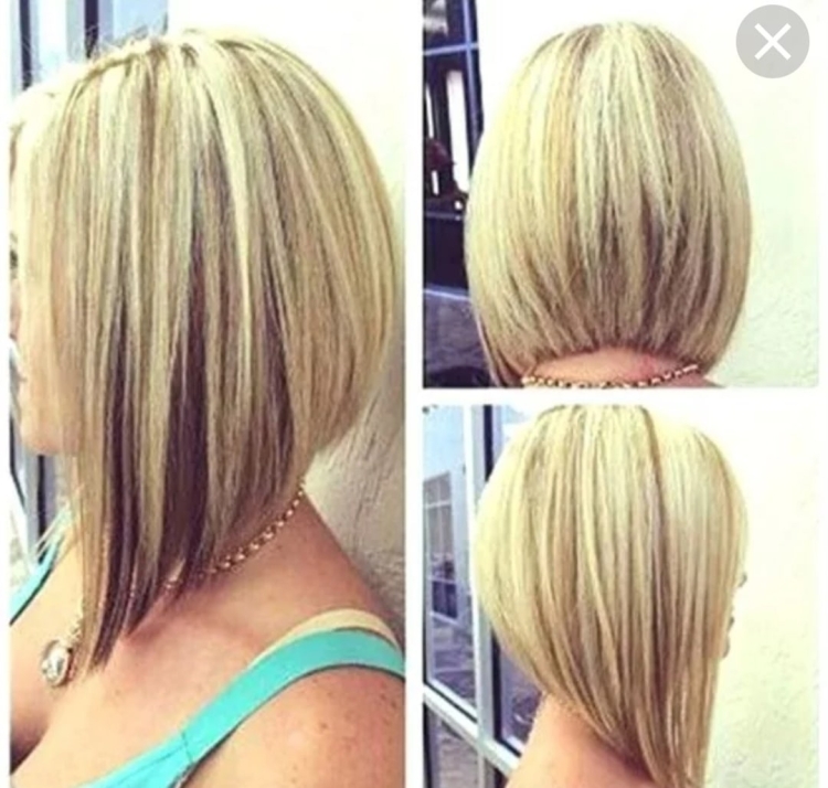 Стрижка удлиненное каре вид сзади