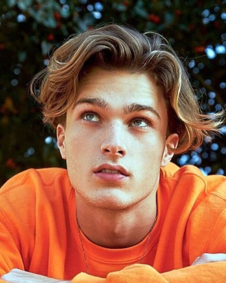 Прическа шторы мужская