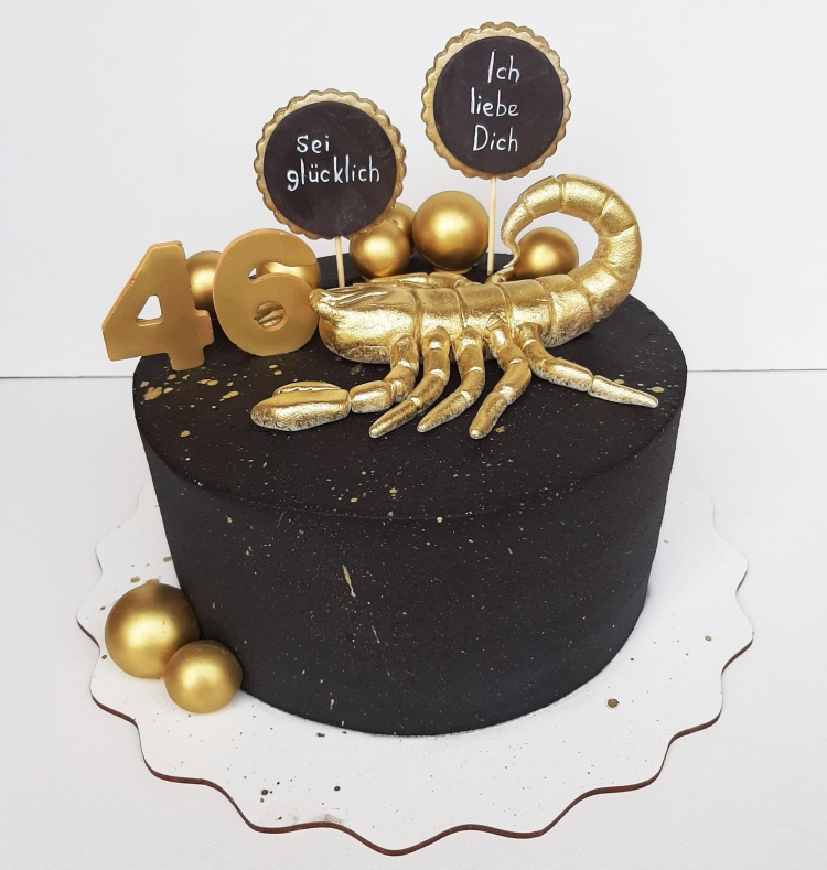 Торт для скорпиона женщины