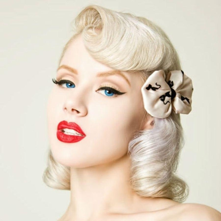 Прически в стиле ретро