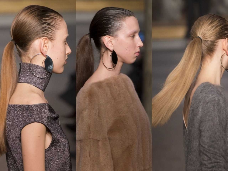 Стильные прически с хвостом