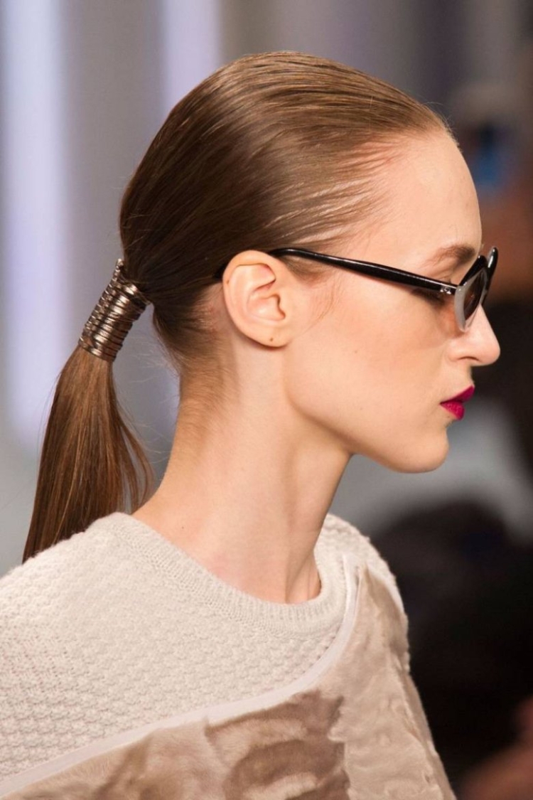 Деловой стиль прически