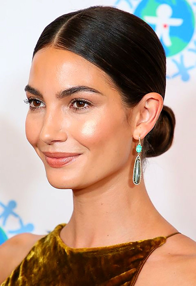 Лили Олдридж макияж