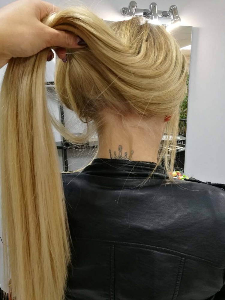 Прически на нарощенные волосы