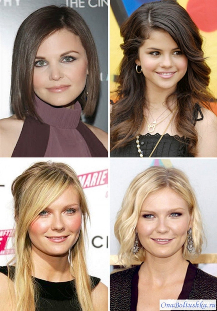 Стрижки для круглой формы лица женские