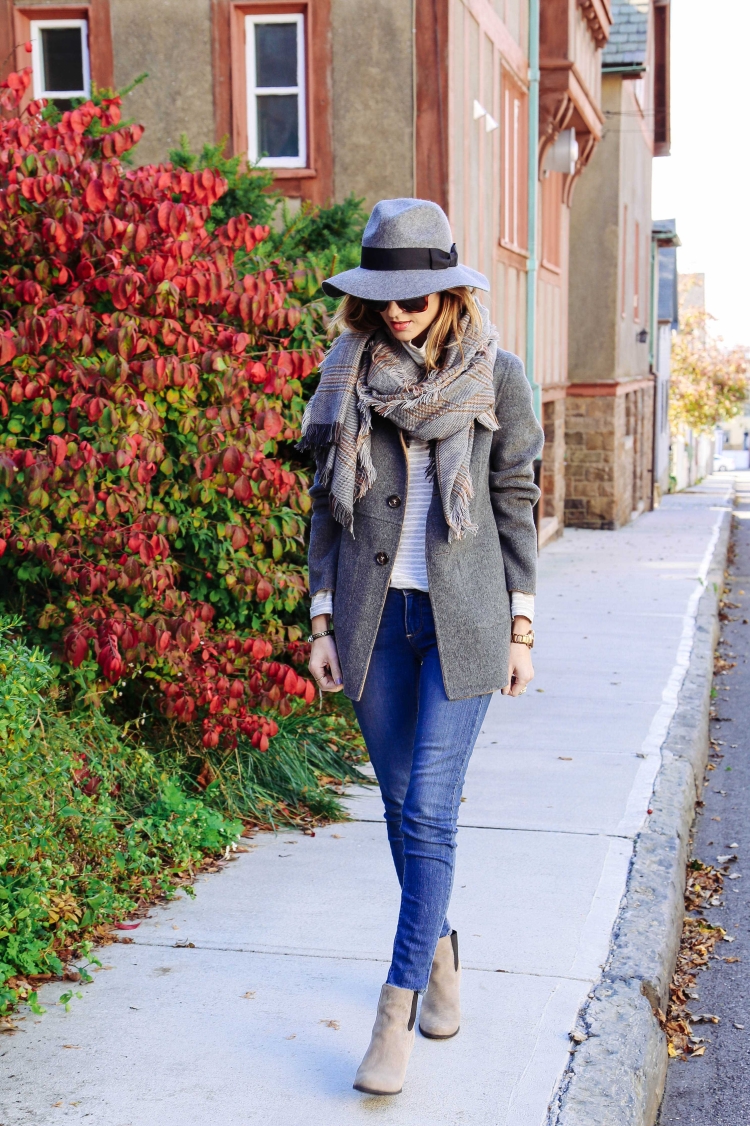 Осенний уличный стиль