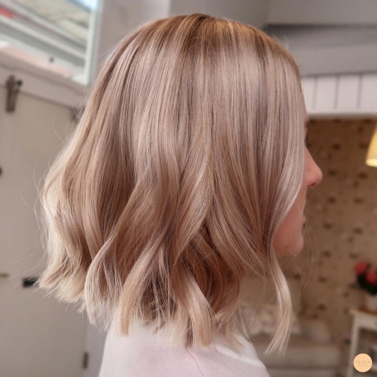 Балаяж каре беж