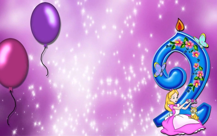 Фоны с днем рождения детские