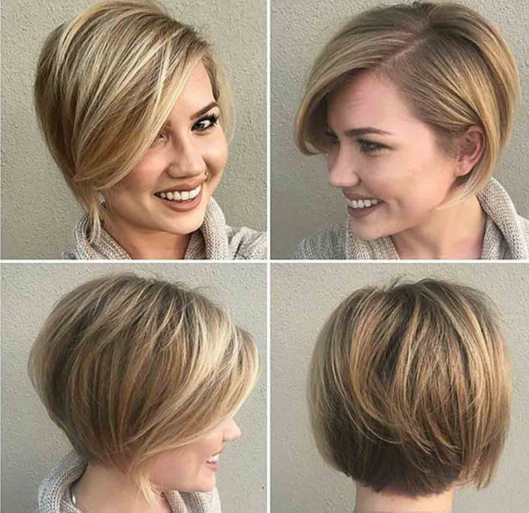 Стрижка Пикси-Боб на средние волосы