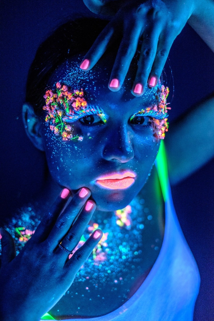 Аквагрим неон