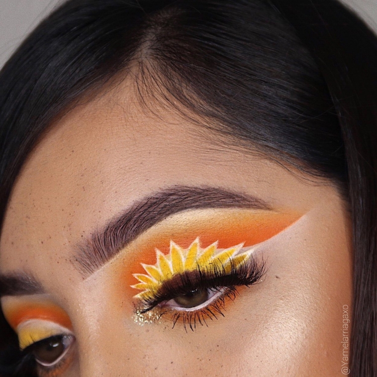 Солнечный макияж