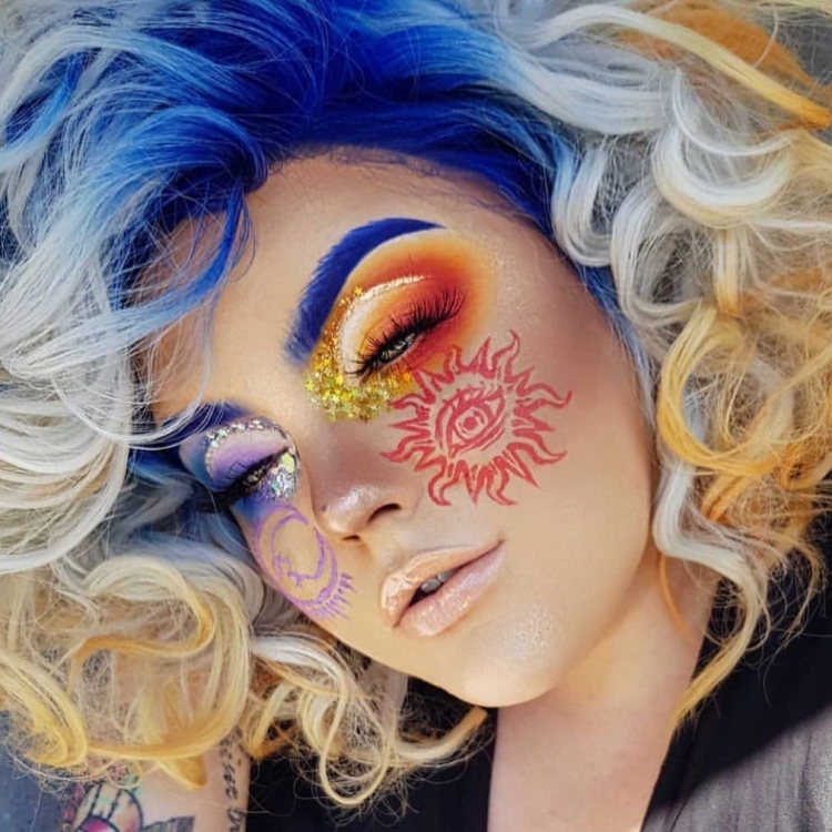 Солнечный макияж