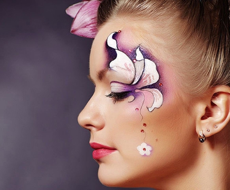 Боди арт макияж