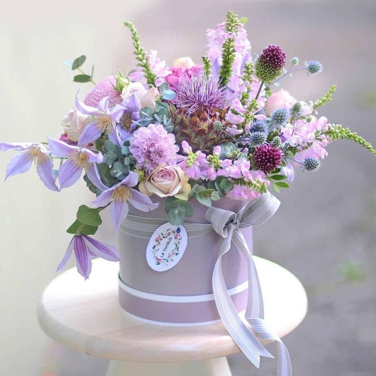 С днём рождения летний букет с пожеланиями