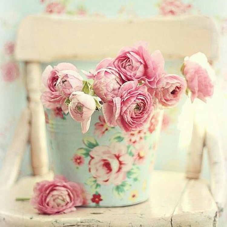 Shabby Chic цветы