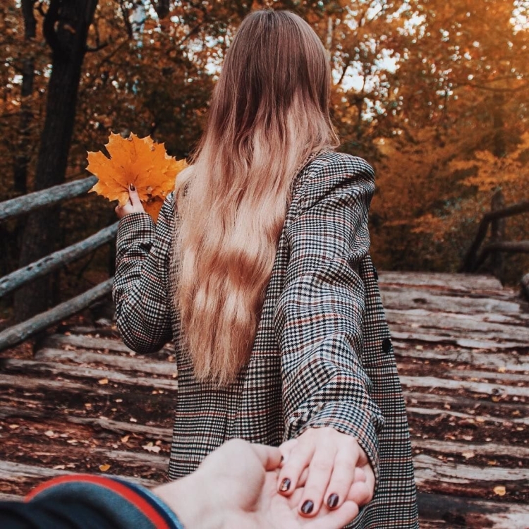 Осенняя фотосессия без лица