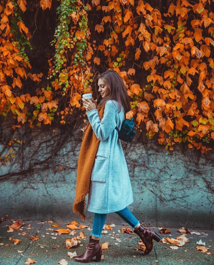 Осенние фотосессии для инстаграмма