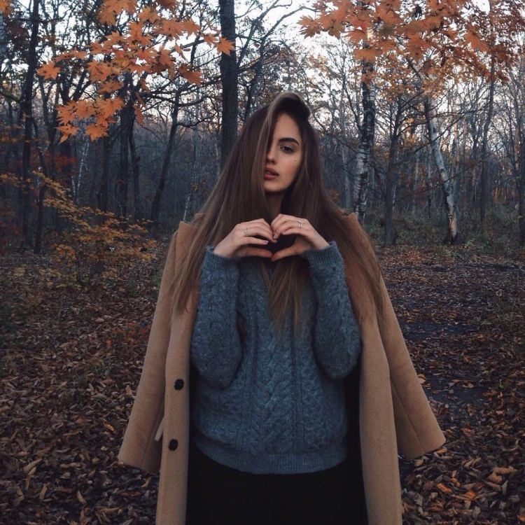 Девушки топовые осень