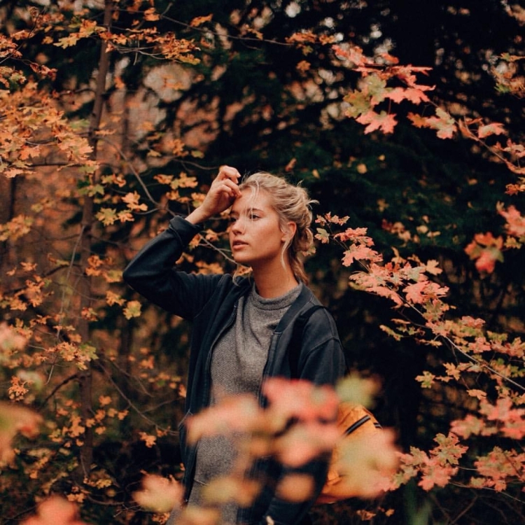 Осень Эстетика девушка