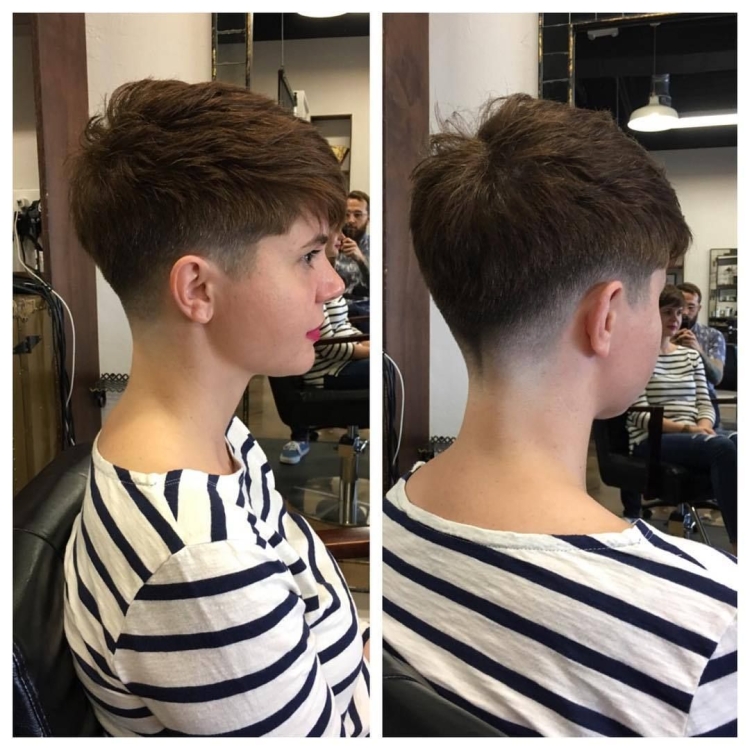 Короткие стрижки подростковые со всех сторон