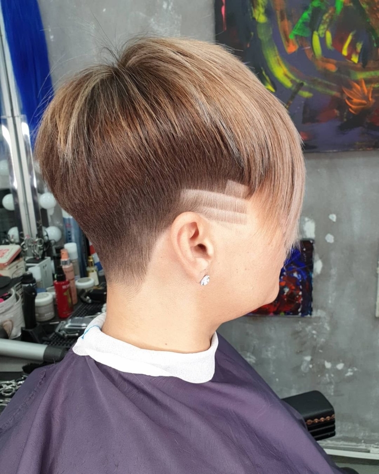 Детские стрижки с выбриванием